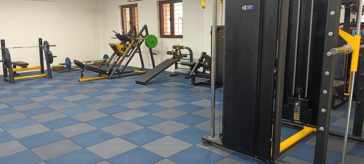 Weight training area