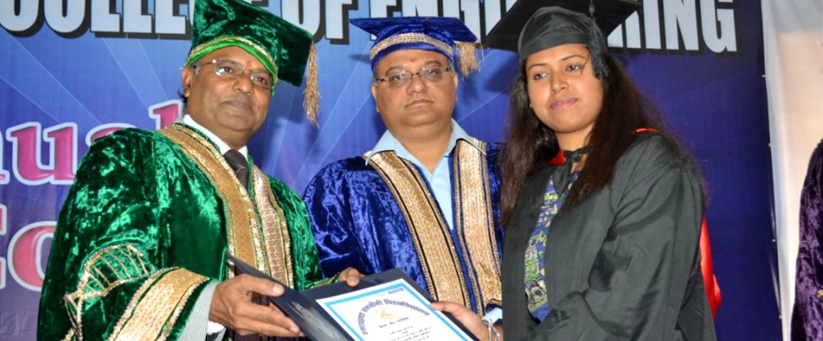 Doctoral graduation ceremony at Haridwar University
