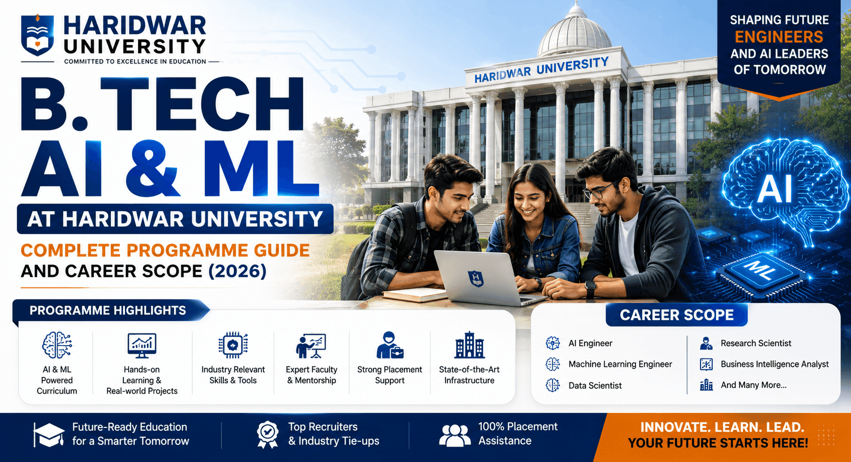 B.Tech AI & ML at Haridwar University: Complete Programme Guide and Career Scope (2026)