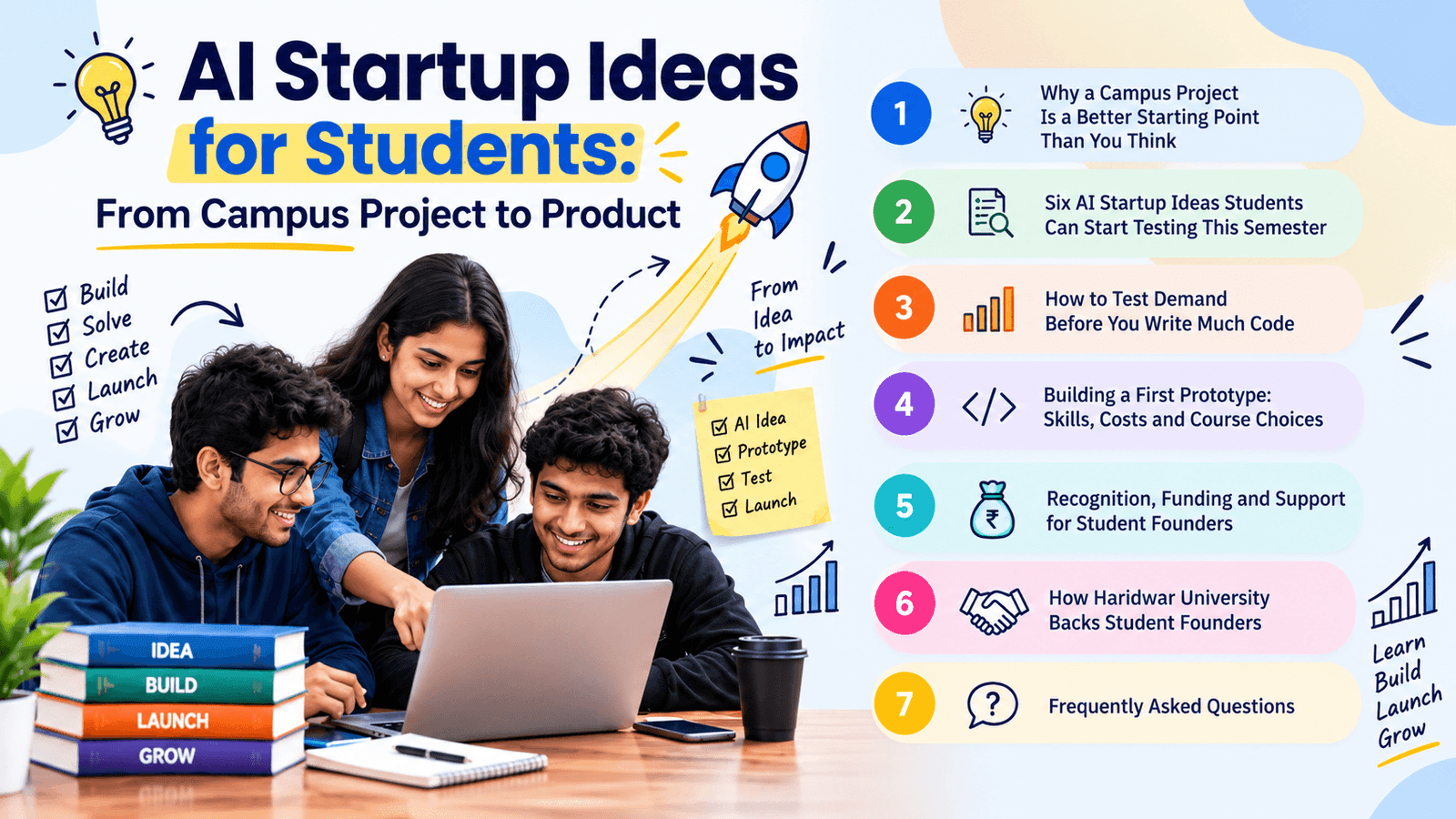 AI Startup Ideas for Students: From Campus Project to Product