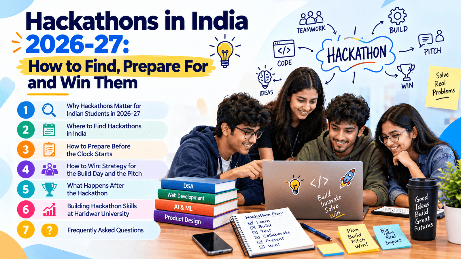 Hackathons in India 2026-27: How to Find, Prepare For and Win Them