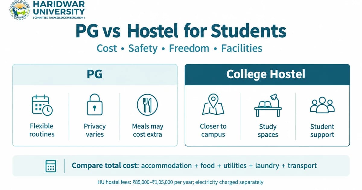 PG vs Hostel for Students: Cost, Safety, Freedom & Which Is Better?