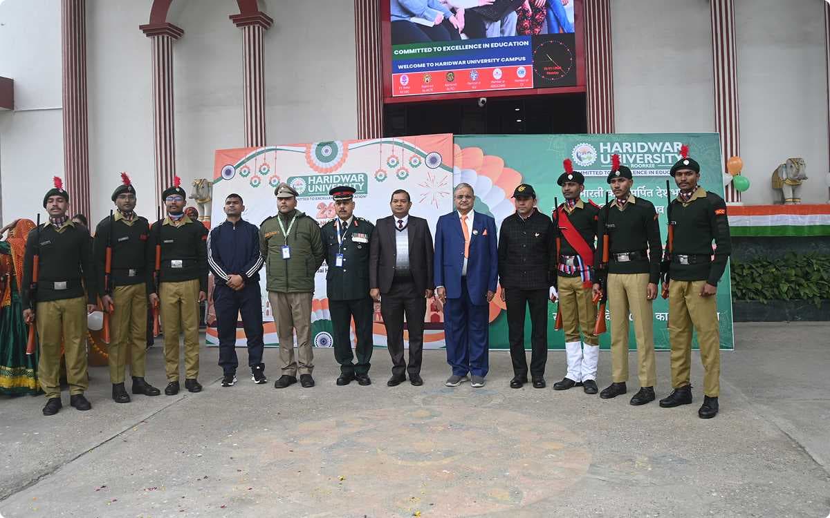 Republic Day Celebration 2026 | Haridwar University Campus Activities