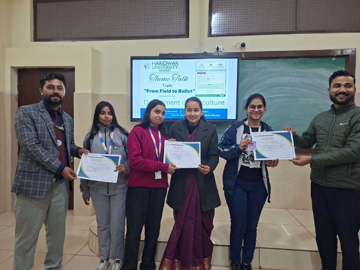 Expert Faculty at Roorkee College of Agricultural Sciences | Haridwar University