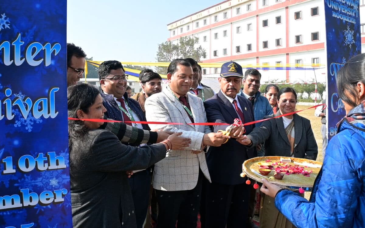 Winter Carnival 2025 Day 01 “Winter Streets” at Haridwar University