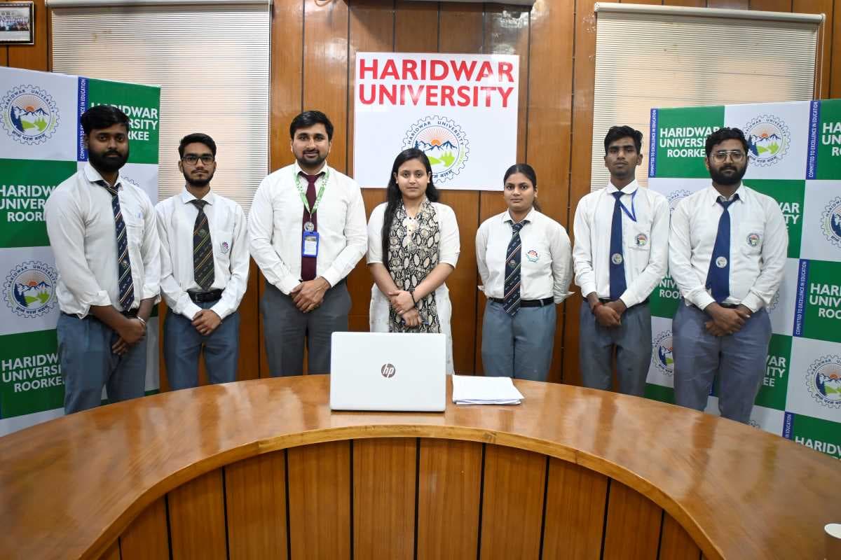 Haridwar University Campus Drive with Aarsh AI Technologies 2026