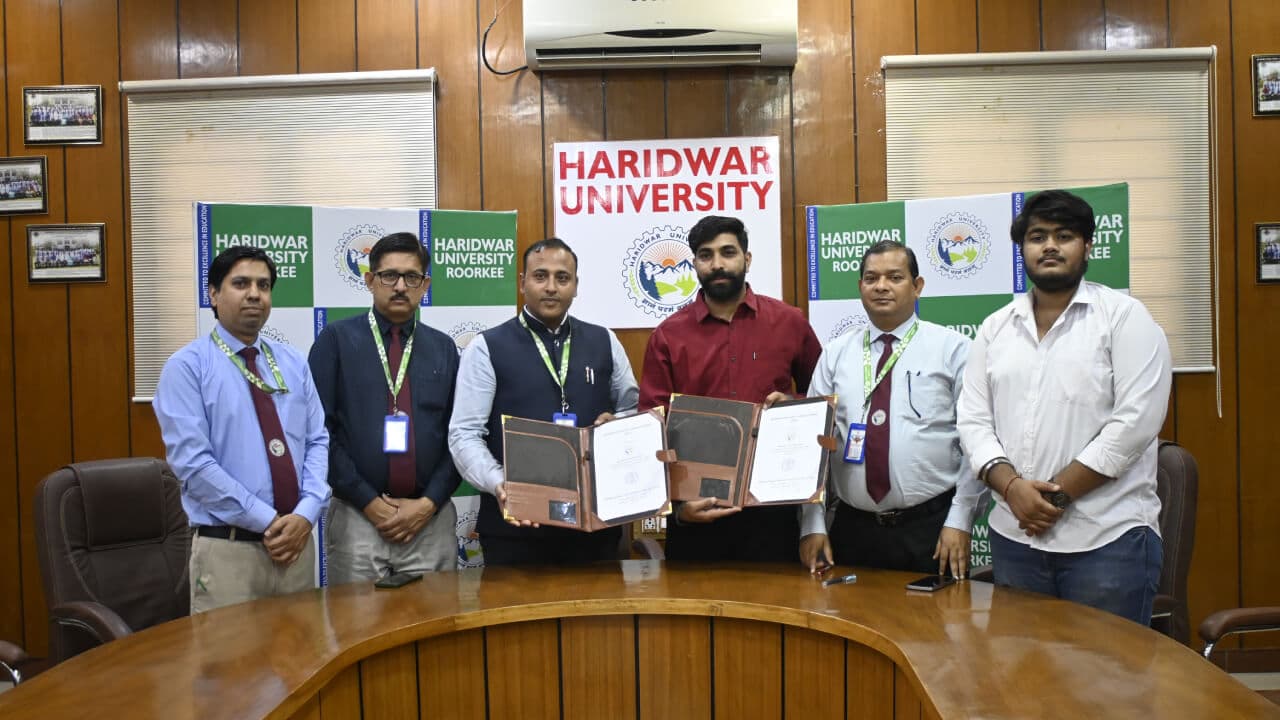 Haridwar University MoU with ISVRx for Future-Ready Skills