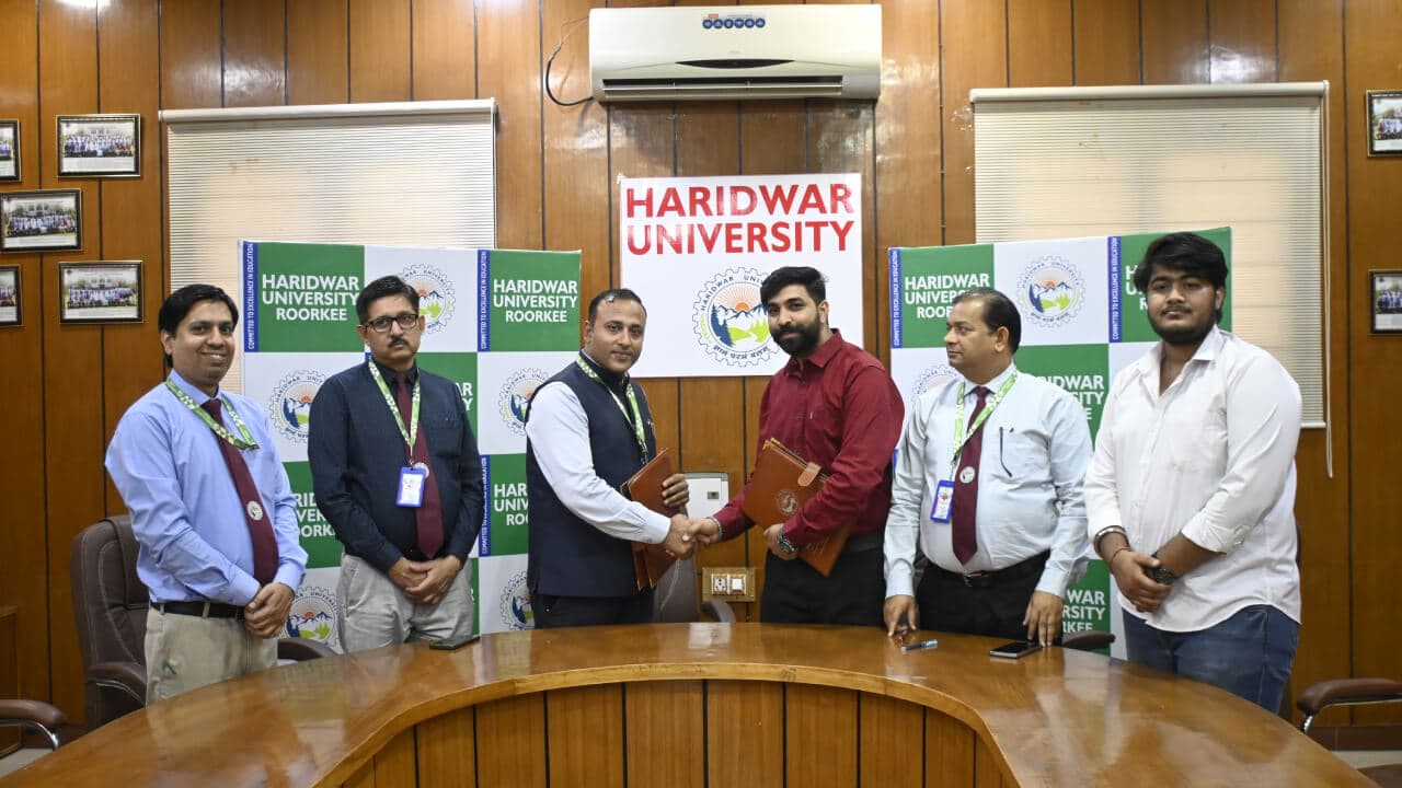 Haridwar University MoU with ISVRx for Future-Ready Skills