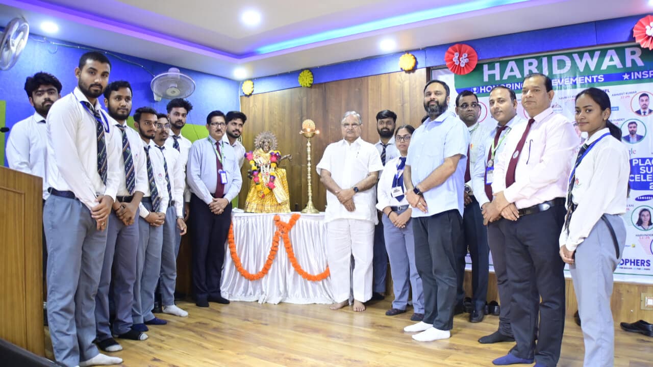 Haridwar University Placement Success Celebration 2026
