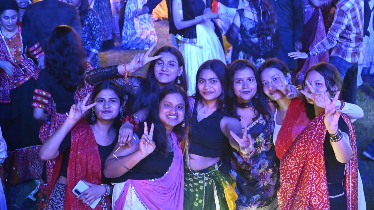 Haridwar University Celebrates Dandiya Night 2026 with Joy and Enthusiasm