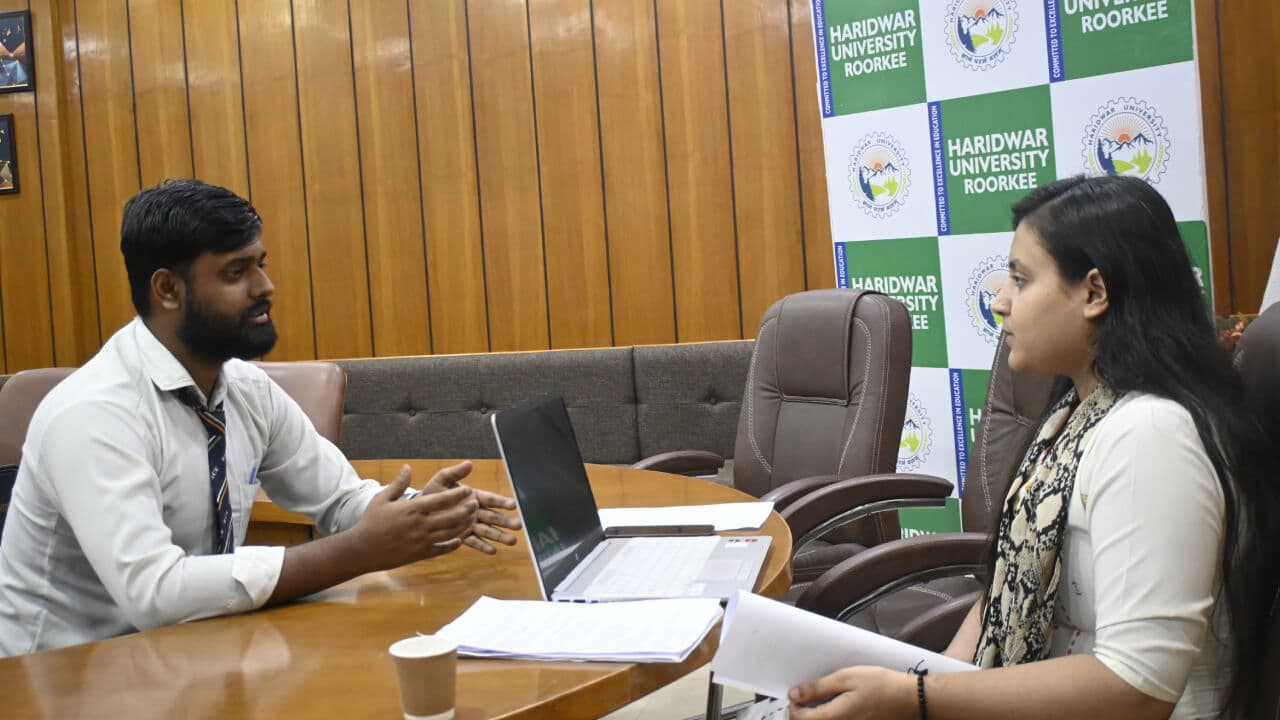 Haridwar University Hosts Aarsh AI Technologies Drive