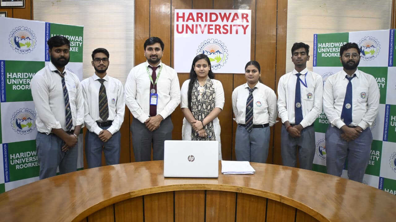 Haridwar University Hosts Aarsh AI Technologies Drive