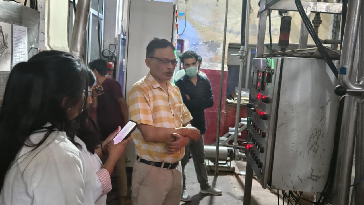 Educational Visit to Anchal Dairy by Nursing Students 2026
