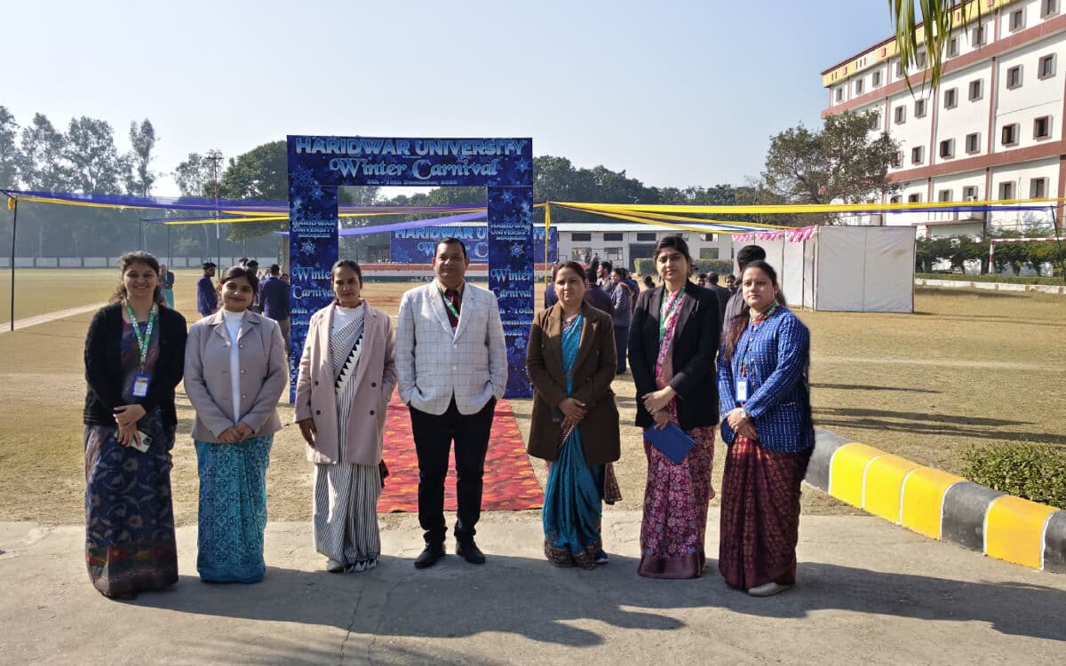 Winter Carnival 2025 Day 01 “Winter Streets” at Haridwar University