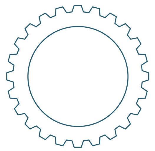 Engineering Wheel Symbol - Technical Innovation at Haridwar University