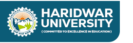 Haridwar University Logo