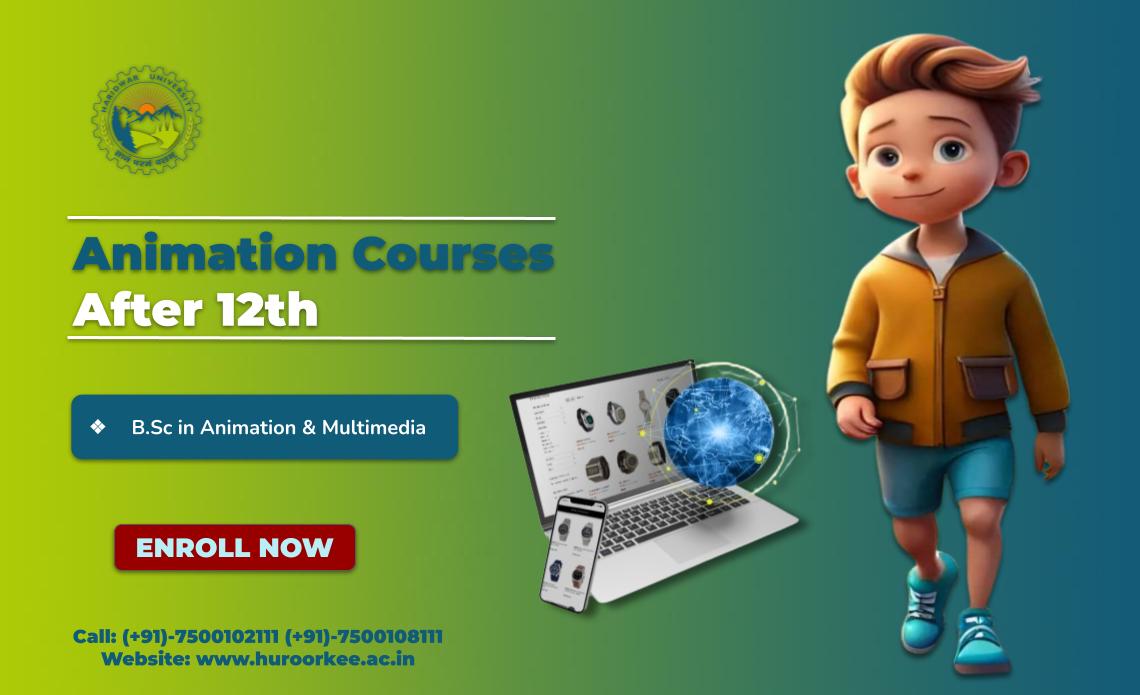 Animation Courses After 12th