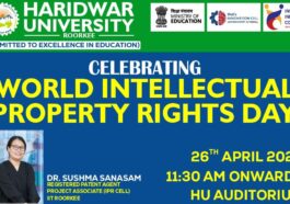 World Intellectual Property Rights Day Celebrated at Haridwar University