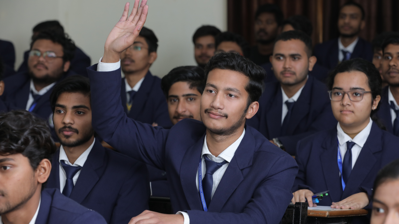 Students engaged in holistic education