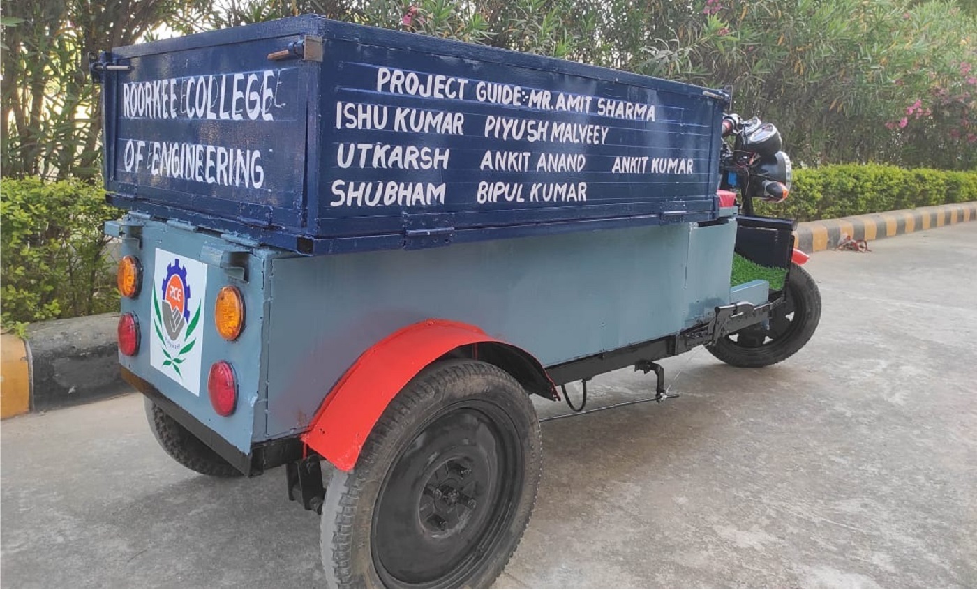 Student-made utility vehicle